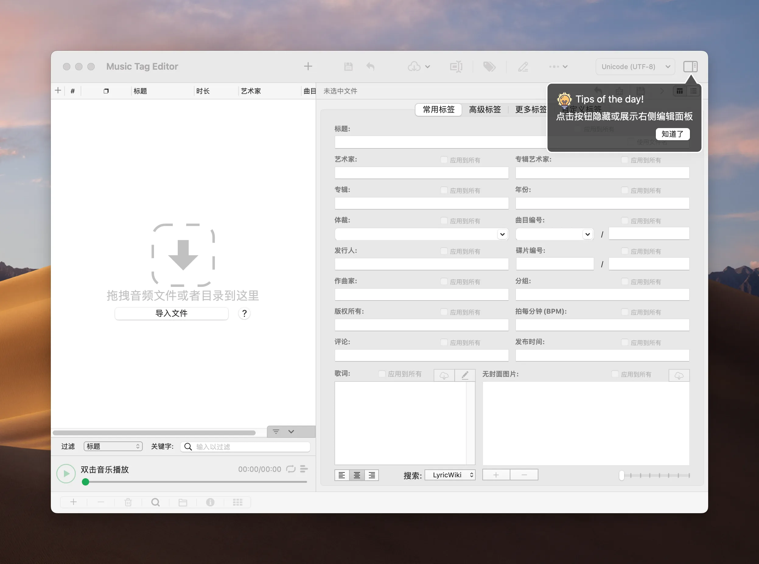 music-tag-editor
