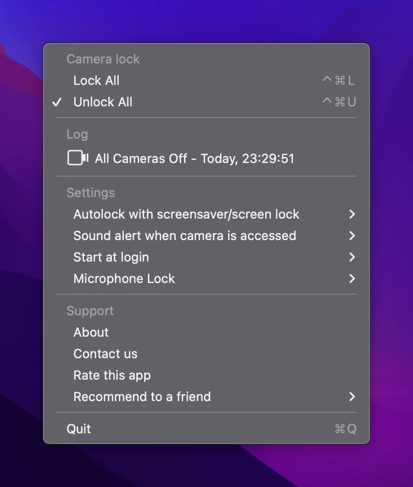 camera-lock