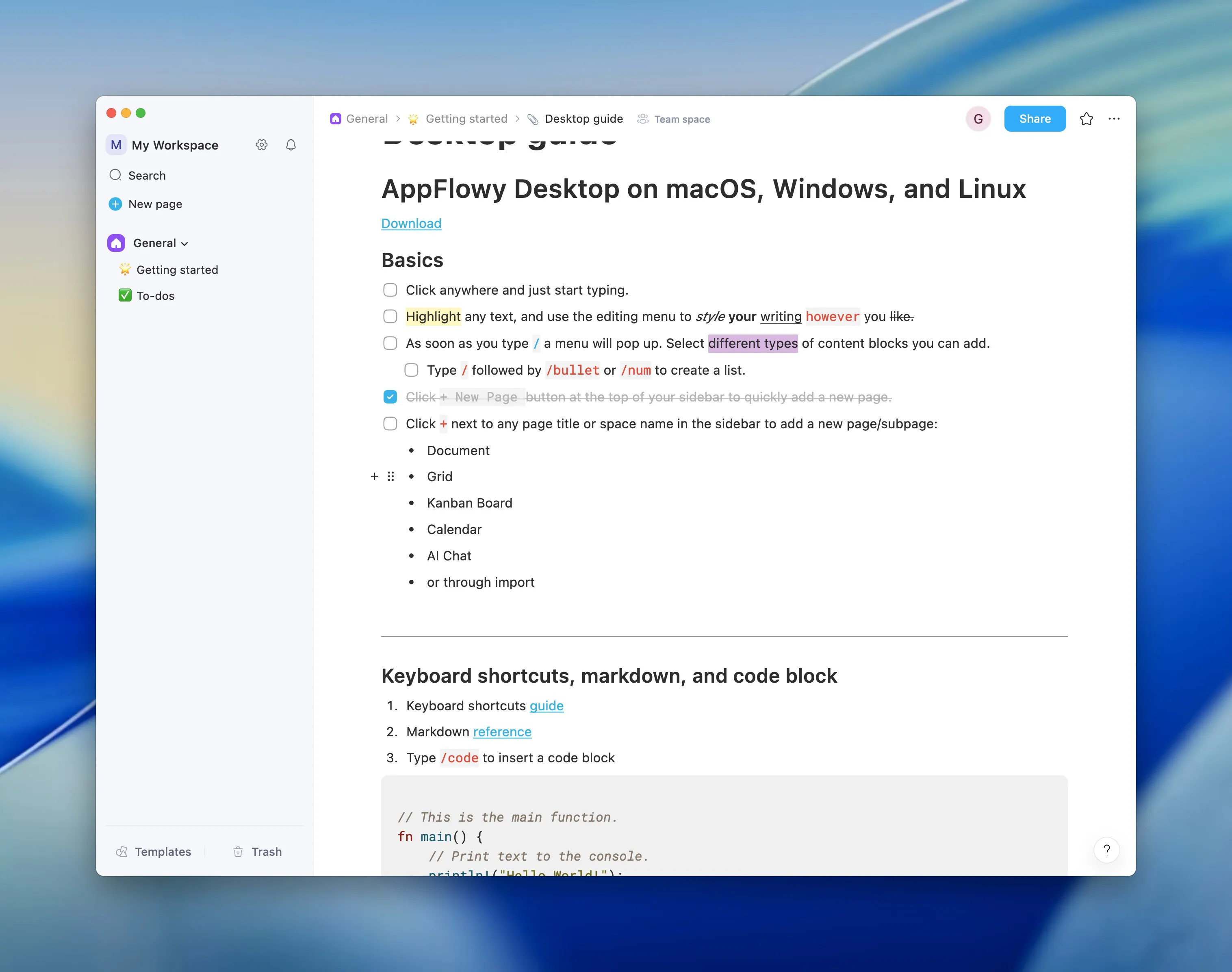 appflowy