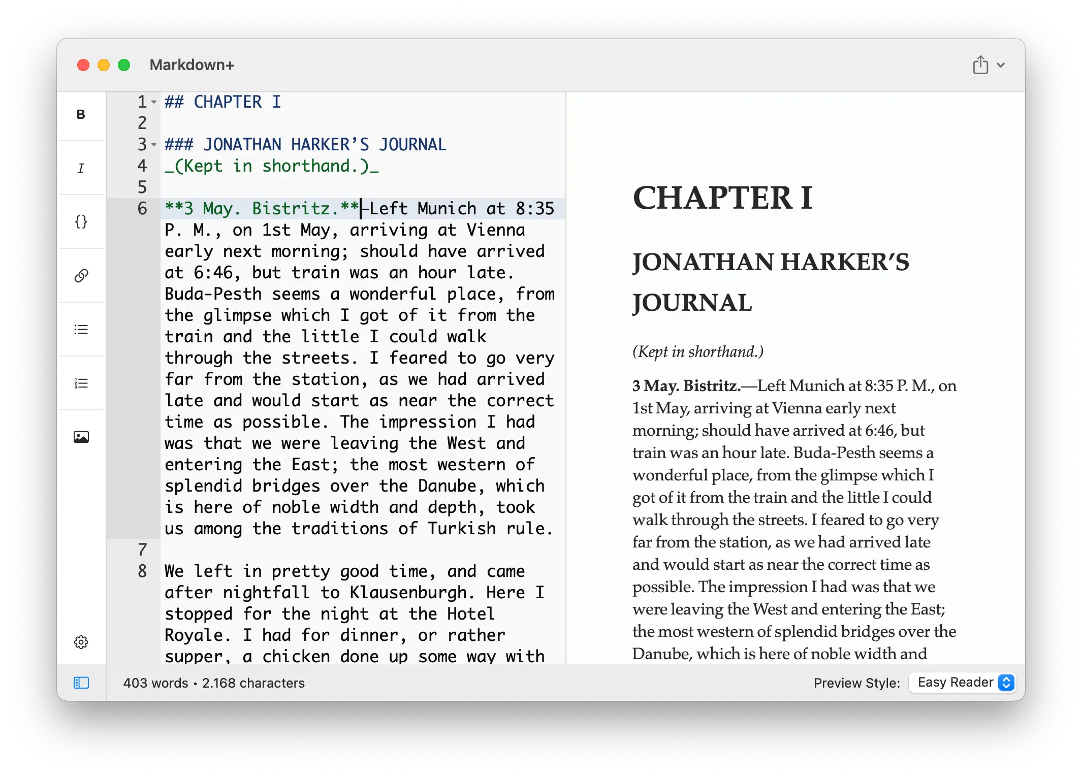 markdown-crack