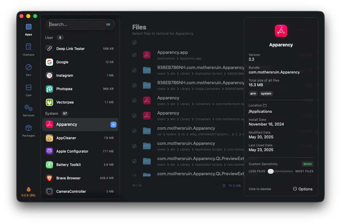 pearcleaner-uninstaller