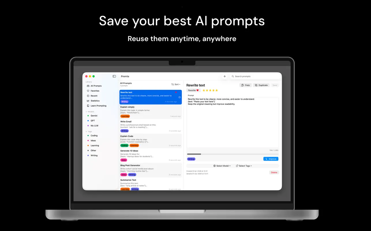 promta-prompt-manager-vault-ai-mac-crack